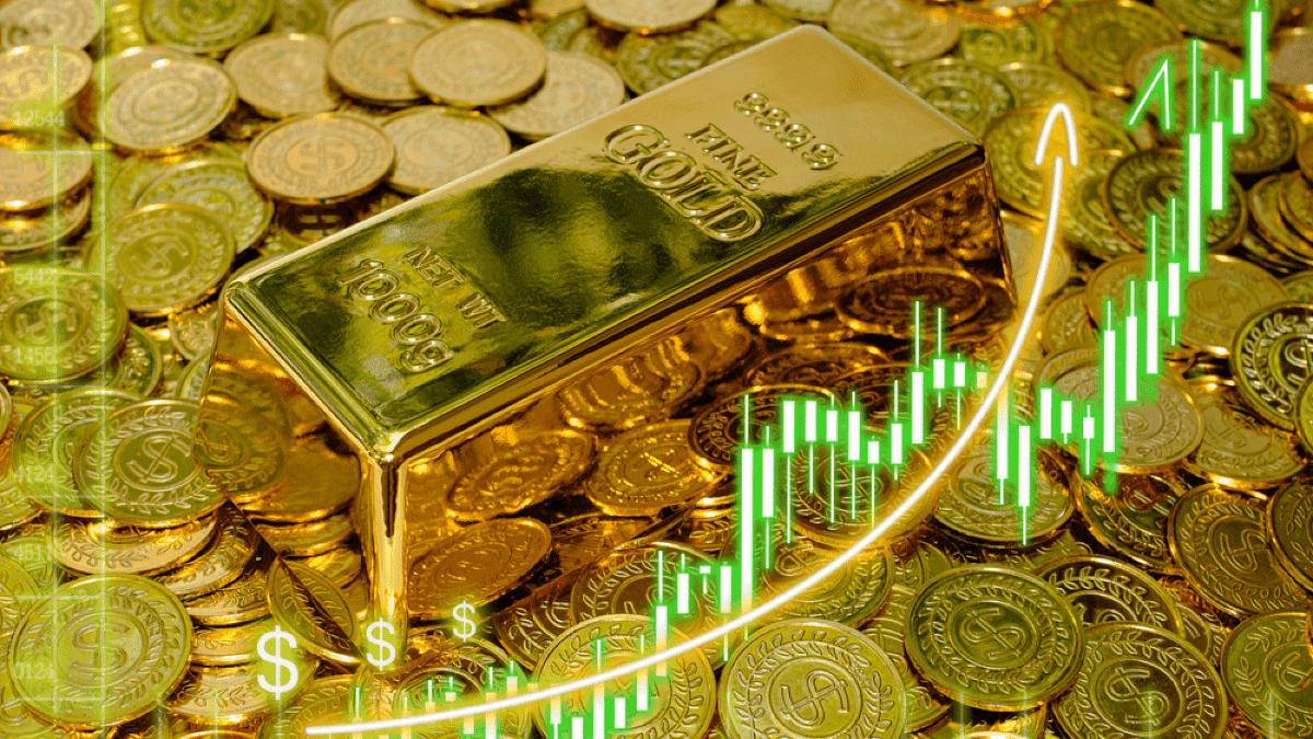 Gold is increasing in value