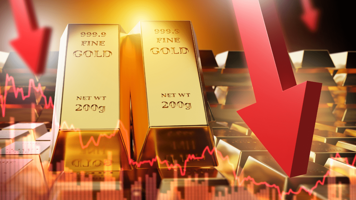 Gold has dropped in value