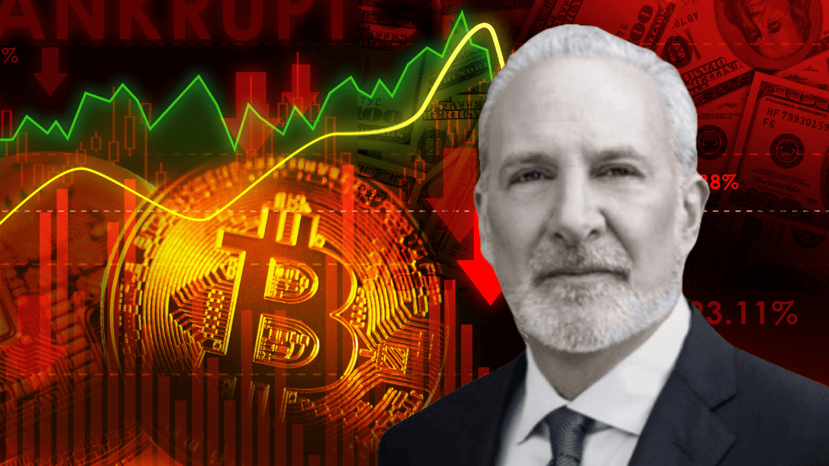 Bitcoin is reportedly going to crash, warns Peter Schiff